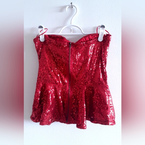 Seductions sequin bustier, M - Picture 14 of 16
